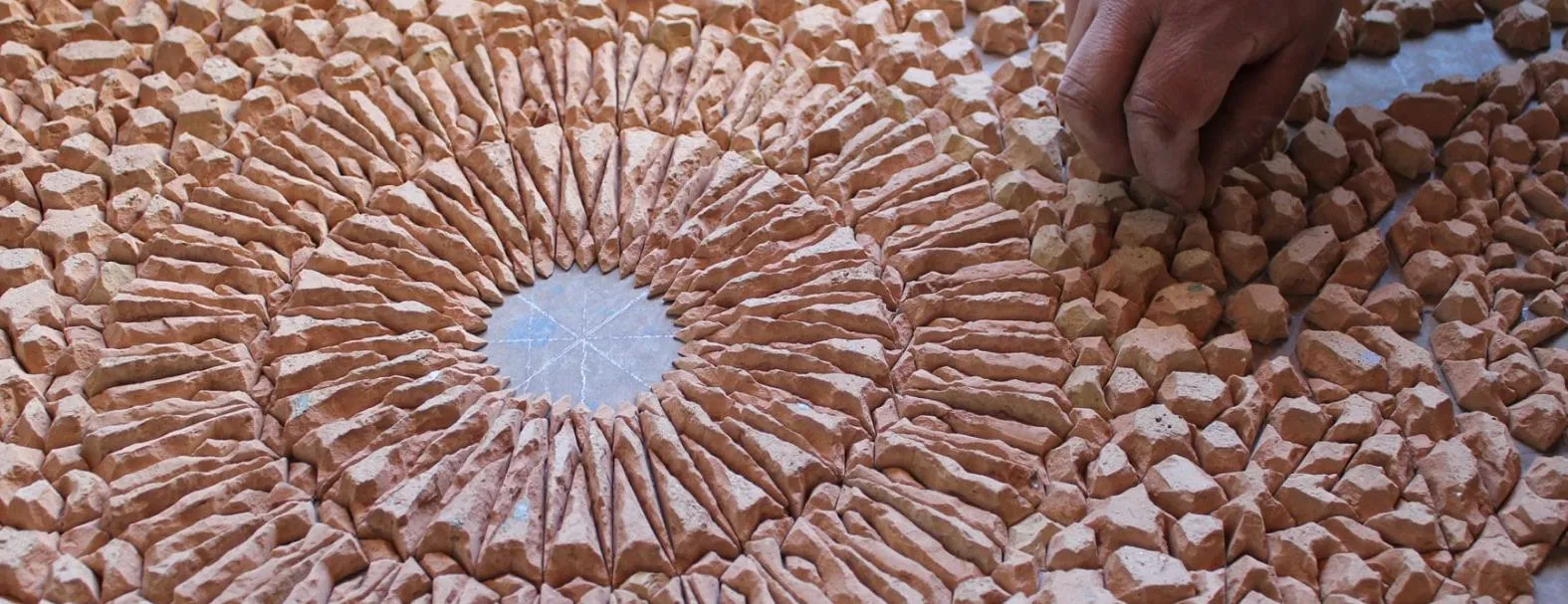 Intricate Andalusian Archway Border