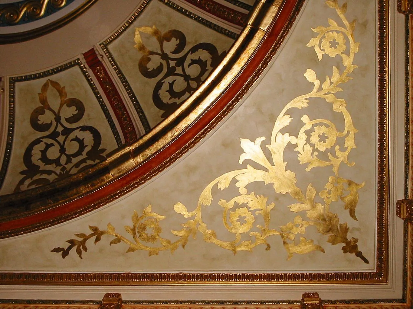 Classical Italian Patina on Architectural Mouldings