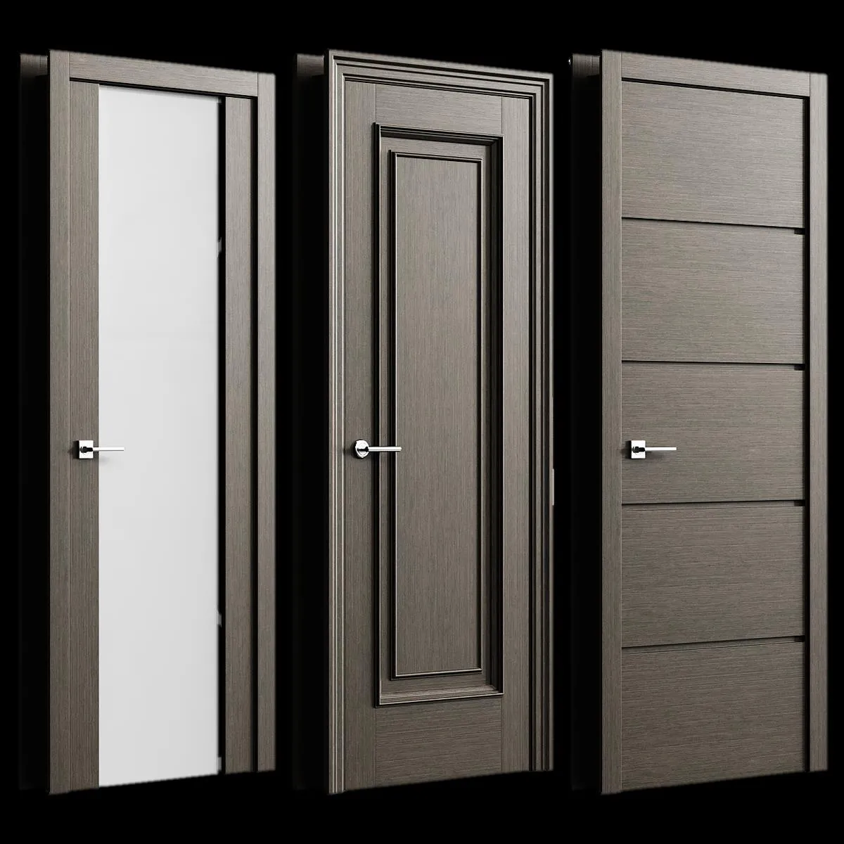 Solid Teak Sovereign Entrance Panel