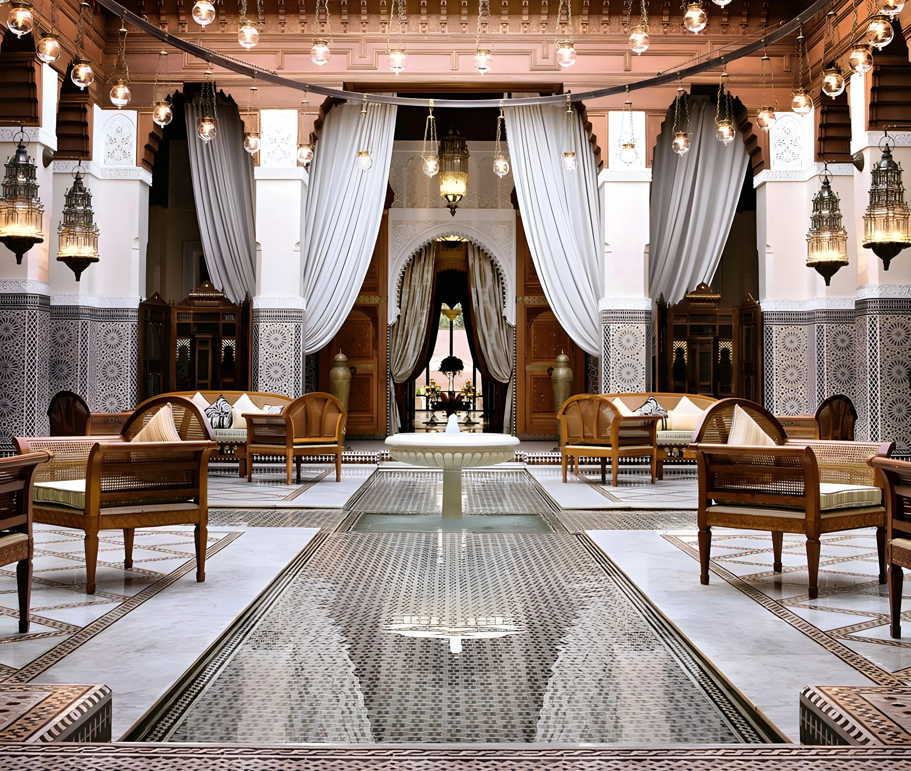 Royal Mansoor Hotel & Spa — Zellige Wall Cladding